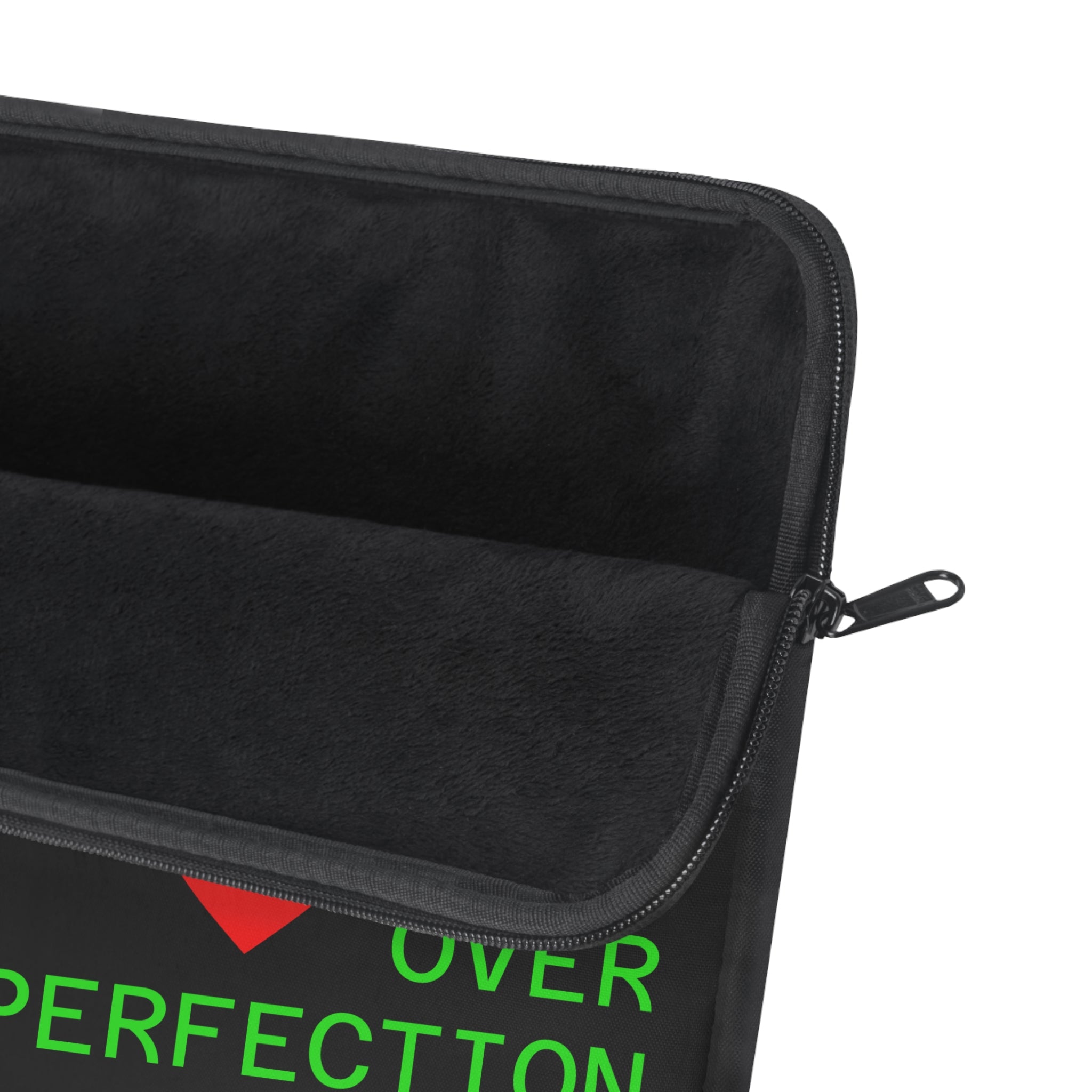 Progress Over Perfection Laptop Sleeve