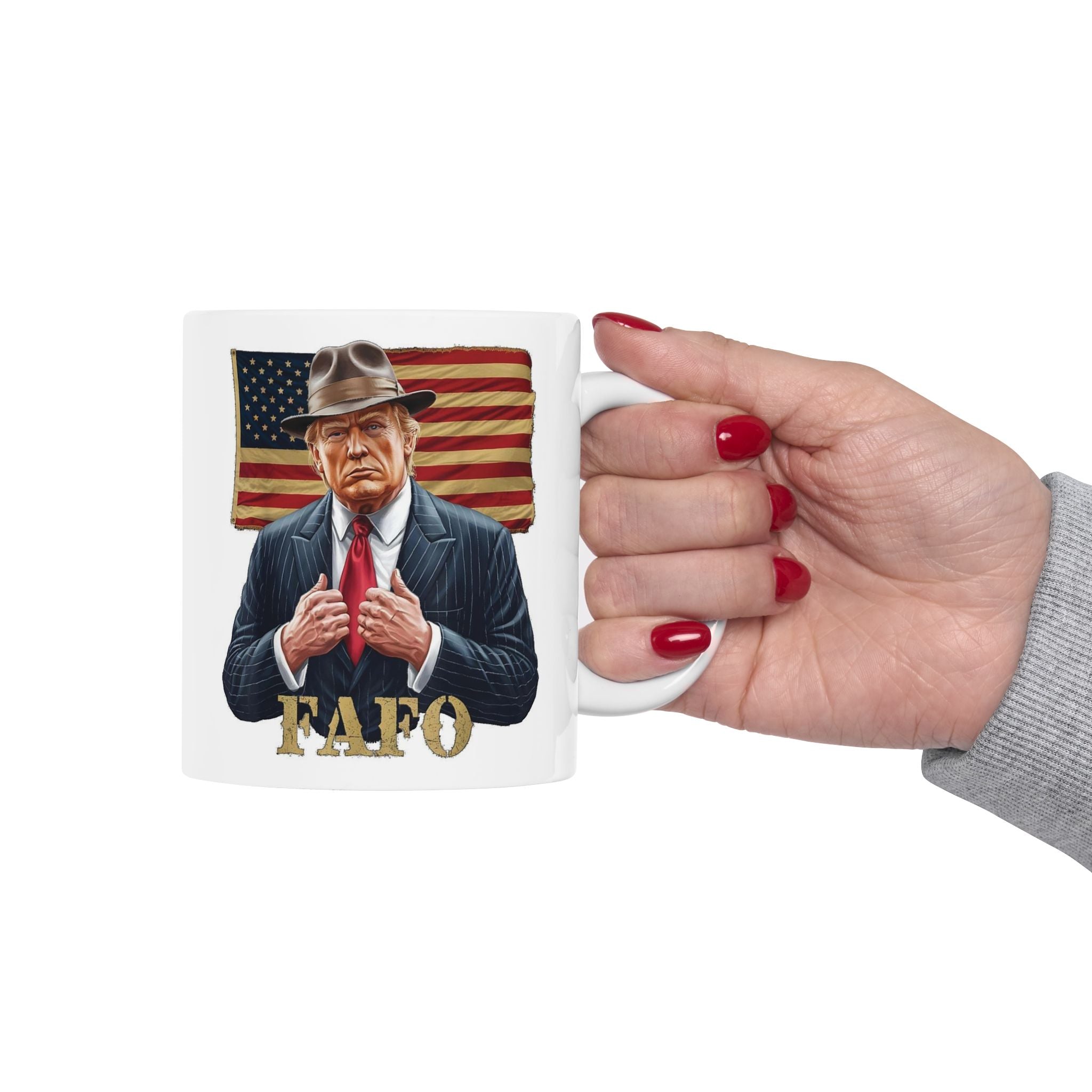 Patriotic Trump Right About Everything Ceramic Mug 11oz