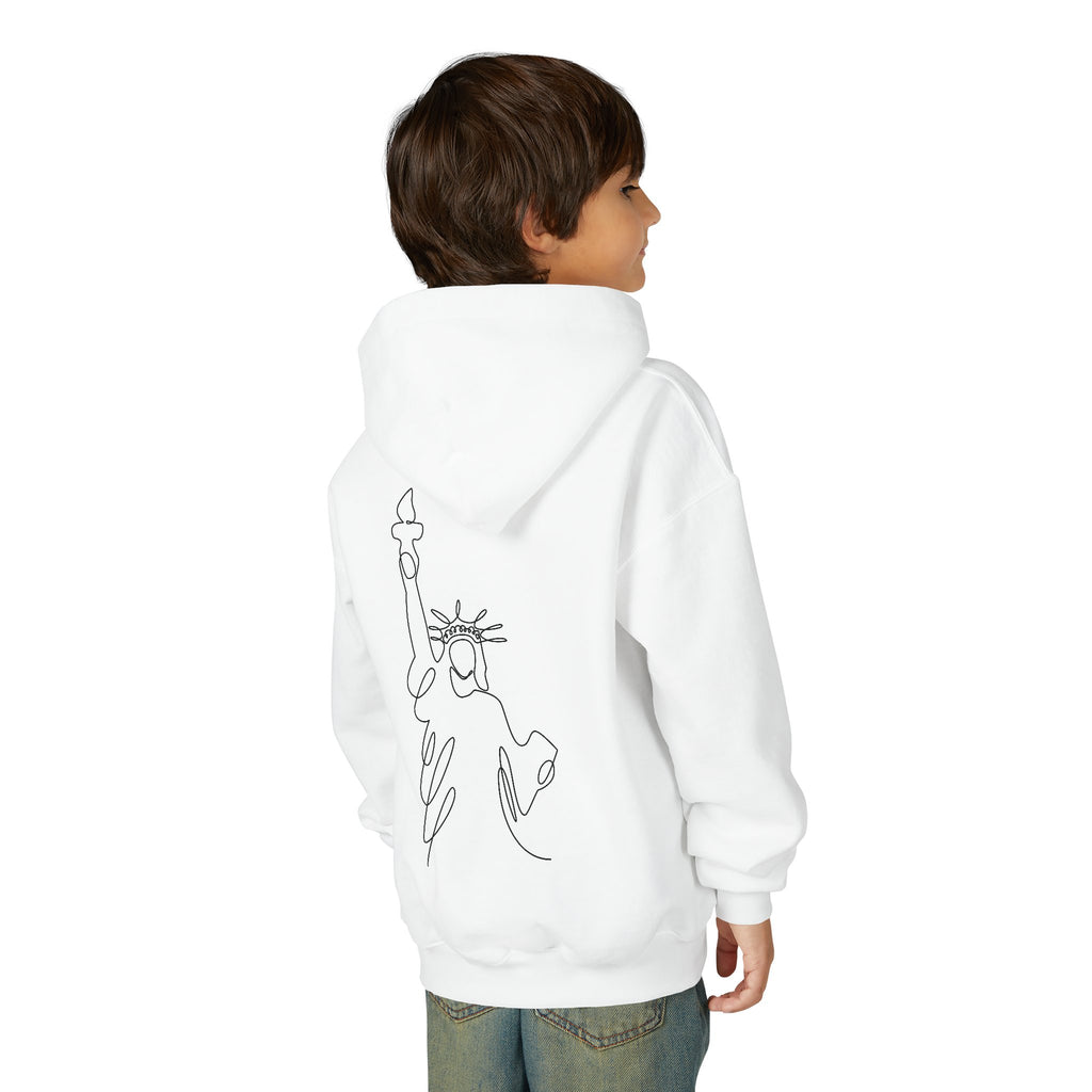 Patriotic Love Youth Hoodie