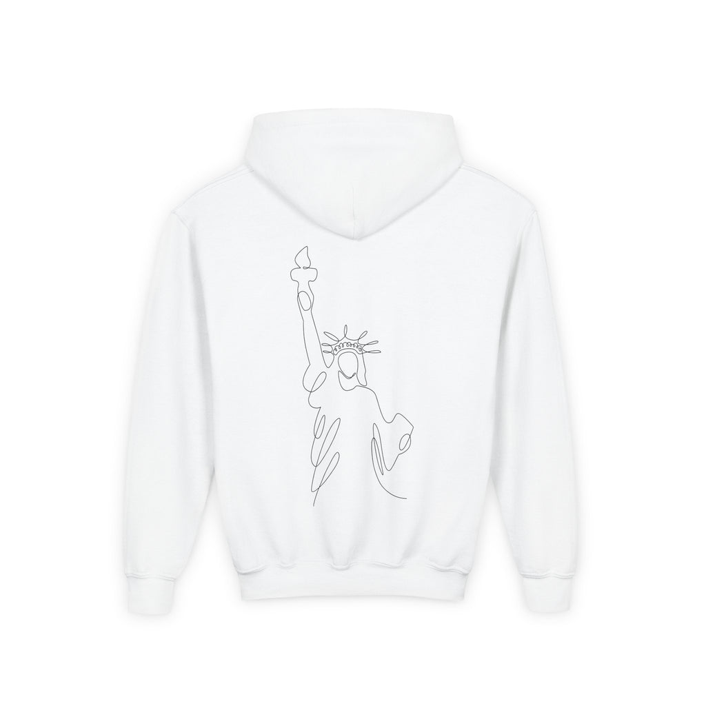 Patriotic Love Youth Hoodie