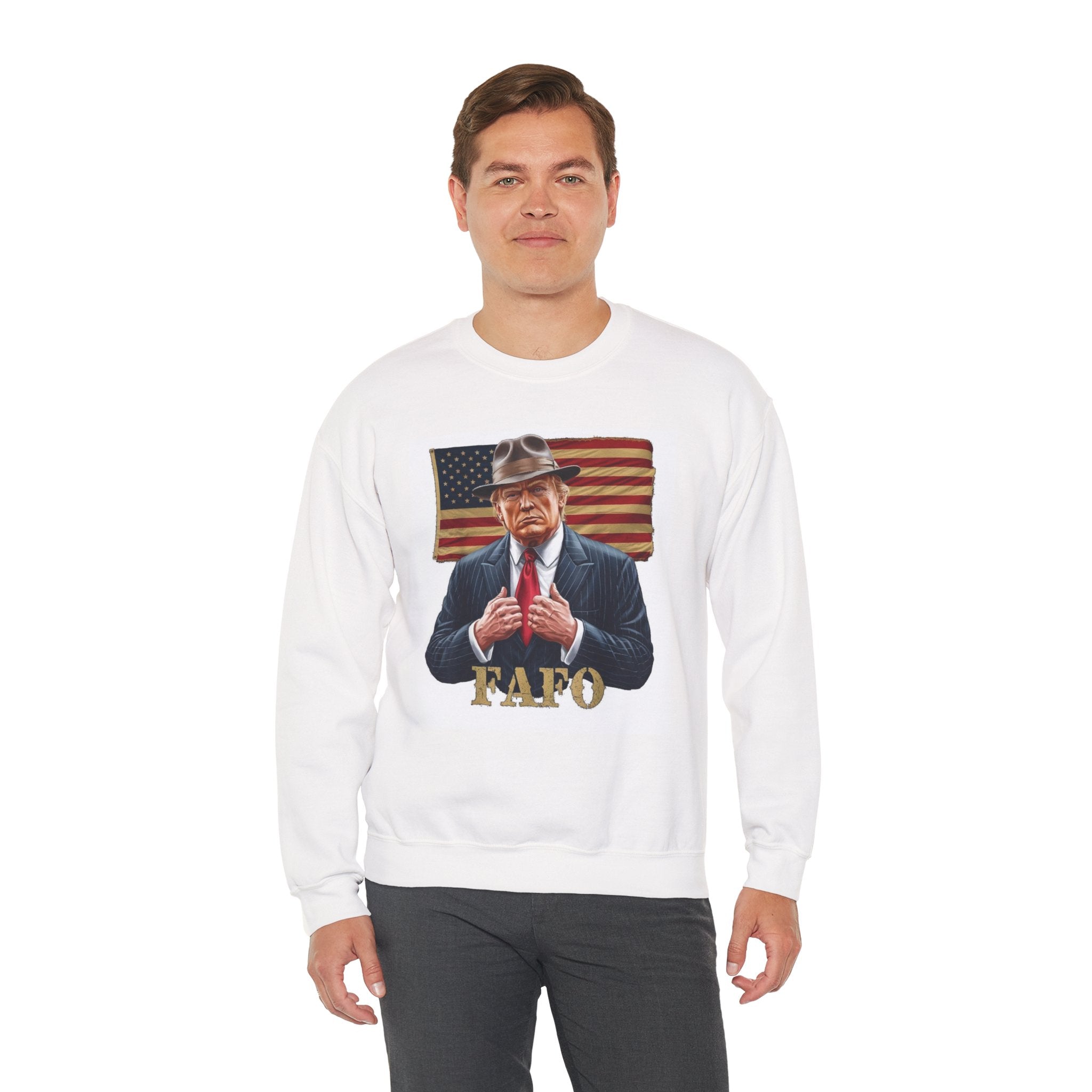 Patriotic Statement Sweatshirt - 'Trump Was Right' Design